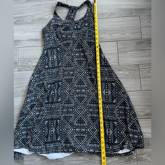 Prana geometric black tank dress, size small! Athleisure, Comfort & Lounge••• - Picture 14 of 16